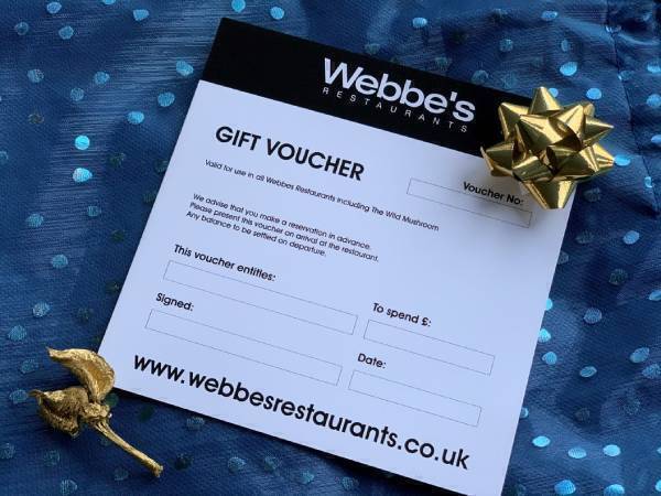 Webbes Gift Voucher